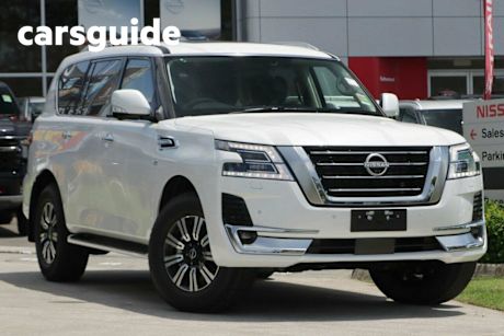 White 2025 Nissan Patrol Wagon TI-L (4X4)