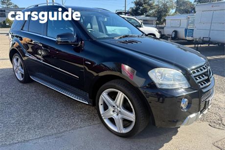 Black 2010 Mercedes-Benz ML350 Wagon CDI (4X4)