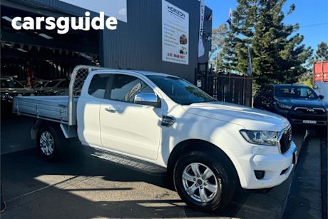White 2022 Ford Ranger Super Cab Utility XLT 3.2 (4X4)