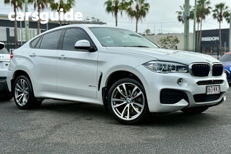 White 2017 BMW X6 Coupe Xdrive 30D