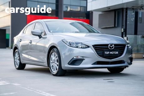 Silver 2014 Mazda 3 Sedan Touring