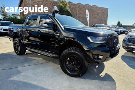 Black 2020 Ford Ranger Double Cab Pick Up FX4 3.2 (4X4) Special Edition
