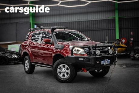 Red 2019 Isuzu MU-X Wagon LS-M (4X4)