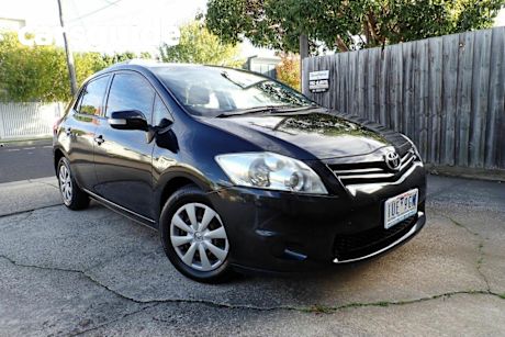 Black 2010 Toyota Corolla Hatchback Ascent