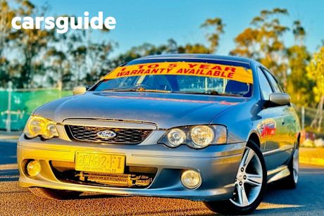 Silver 2004 Ford Falcon Sedan XR6