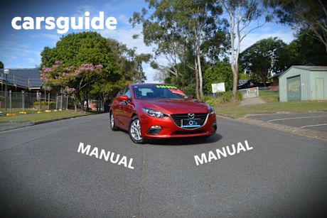 Red 2014 Mazda 3 Sedan Touring