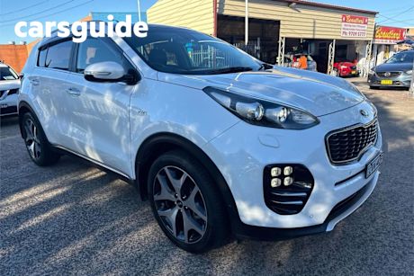 White 2016 Kia Sportage Wagon GT-Line (awd)