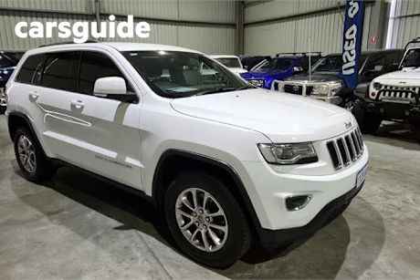 White 2016 Jeep Grand Cherokee Wagon Laredo (4X2)