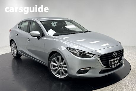 Silver 2017 Mazda 3 Sedan SP25 GT