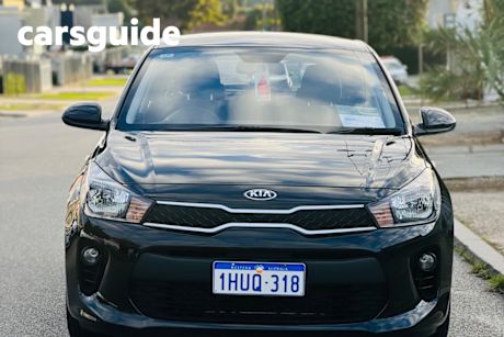Black 2020 Kia RIO Hatchback S