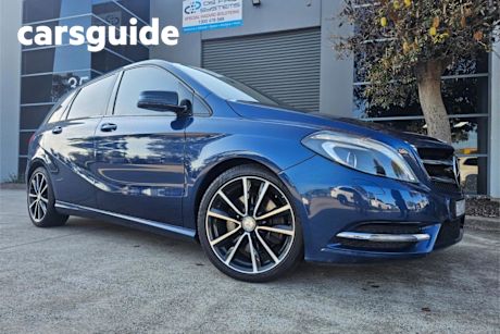 Blue 2012 Mercedes-Benz B250 Hatchback BE