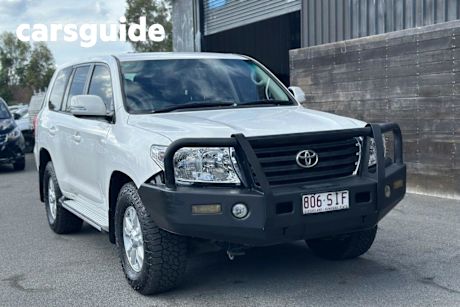 White 2012 Toyota Landcruiser Wagon GXL (4X4)