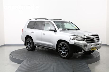 Silver 2021 Toyota Landcruiser Wagon LC200 VX (4X4)