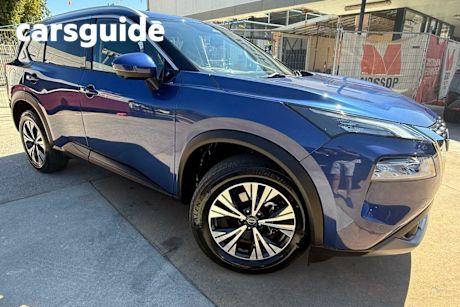 Blue 2023 Nissan X-Trail Wagon ST-L (4WD) 7 Seat