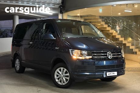 Blue 2017 Volkswagen Multivan Wagon Comfortline TDI340