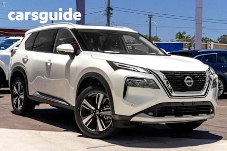 White 2024 Nissan X-Trail Wagon TI (4WD)