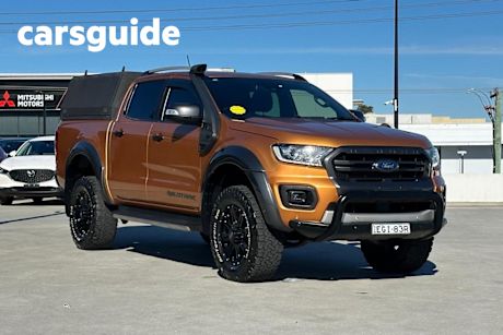 Orange 2019 Ford Ranger Double Cab Pick Up Wildtrak 3.2 (4X4)