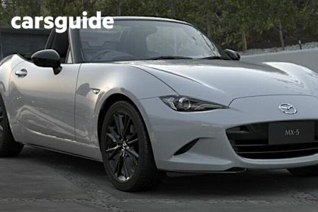 Grey 2025 Mazda MX-5 Convertible G20 Roadster