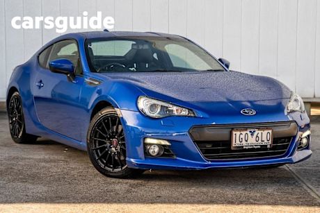 Blue 2015 Subaru BRZ Coupe