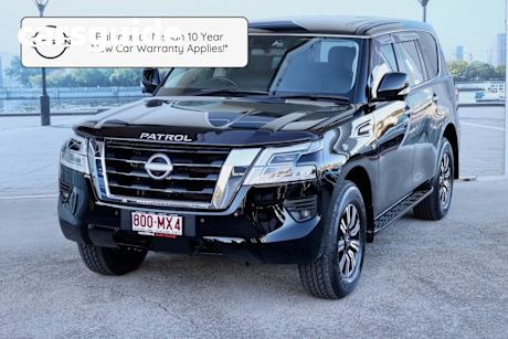 Black 2022 Nissan Patrol Wagon TI (4X4)