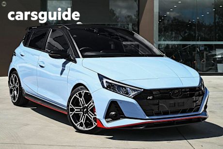 Blue 2025 Hyundai I20 Hatchback N TTR