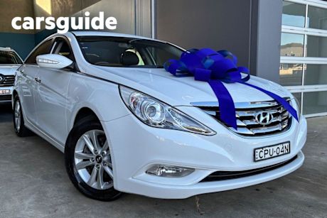 White 2011 Hyundai I45 Sedan ACTIVE YF MY11