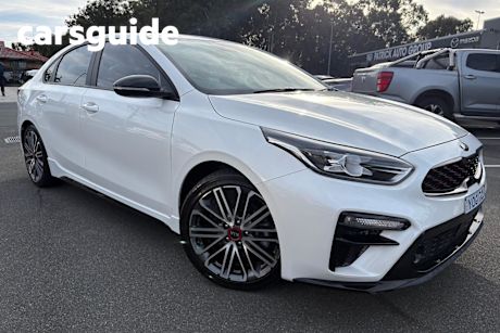 White 2020 Kia Cerato Sedan GT Safety Pack