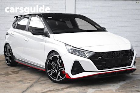 White 2025 Hyundai I20 Hatchback N TTR