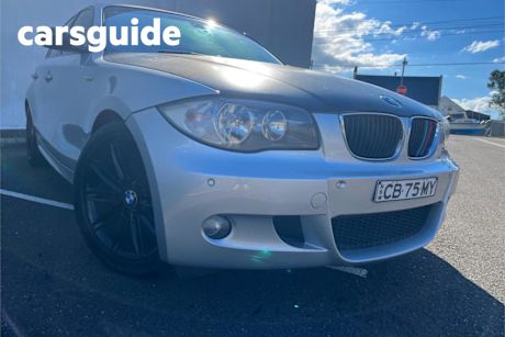 Silver 2009 BMW 120I Hatchback