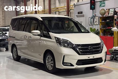 White 2020 Nissan Serena Commercial HIGHWAY STAR V (HYBRID)