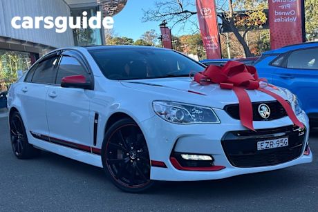 White 2017 Holden Commodore Sedan SS-V Redline Motorsport EDT