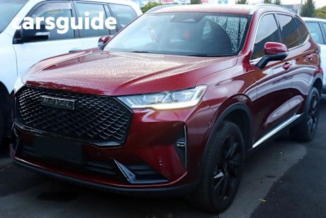 Red 2022 GWM Haval H6 Wagon LUX