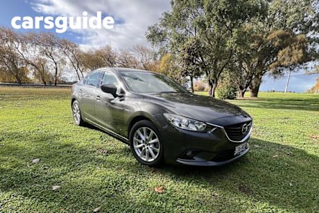 Grey 2016 Mazda 6 Sedan Touring