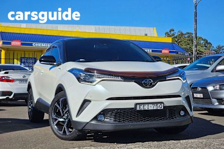 White 2018 Toyota C-HR Wagon NGX10R Koba Wagon 5dr S-CVT 7sp 2WD 1.2T