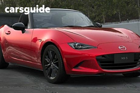Red 2024 Mazda MX-5 Convertible G20 Roadster