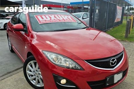 Red 2011 Mazda 6 Hatchback Touring