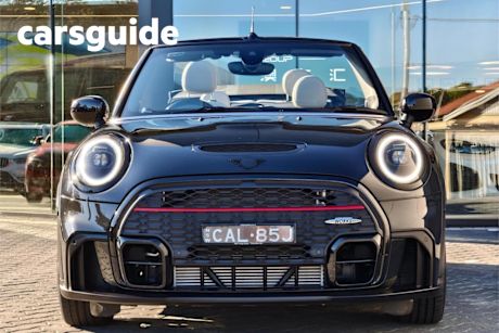 Black 2023 Mini Convertible Convertible JCW Mini Yours
