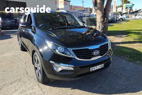 Black 2011 Kia Sportage Wagon Platinum (awd)