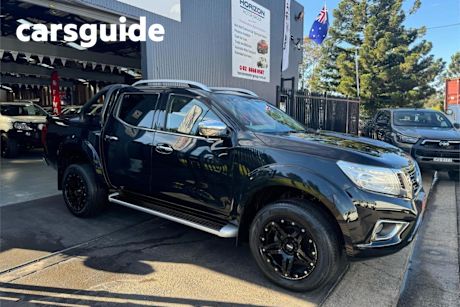 Black 2018 Nissan Navara Dual Cab Pick-up ST-X (4X4)