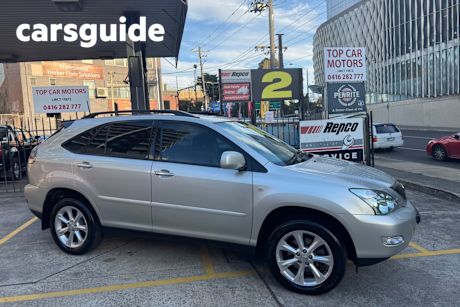 Silver 2007 Lexus RX350 Wagon Sports Luxury