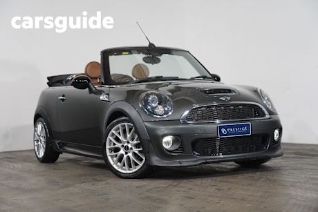 Grey 2015 Mini Cabrio Convertible Cooper S
