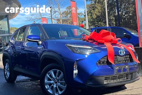 Blue 2023 Toyota Yaris Cross Wagon GX Hybrid