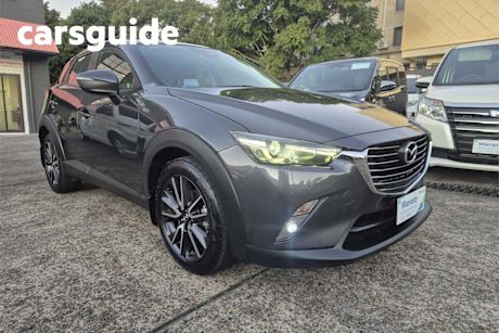 Grey 2017 Mazda CX-3 Wagon S Touring (fwd)