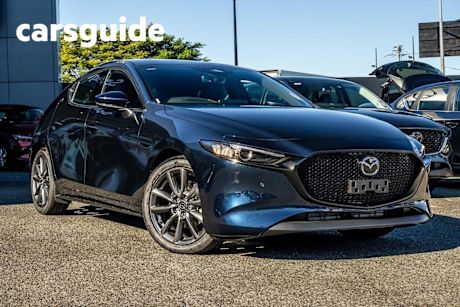 Blue 2025 Mazda 3 Hatchback G20 Touring Vision