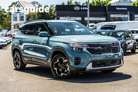 Blue 2025 Kia Seltos Wagon Sport+ (awd)
