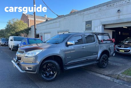 Grey 2013 Holden Colorado Ute Tray LTZ (4x4) RG