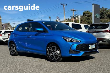 Blue 2024 MG MG3 Hatchback Excite Hybrid+