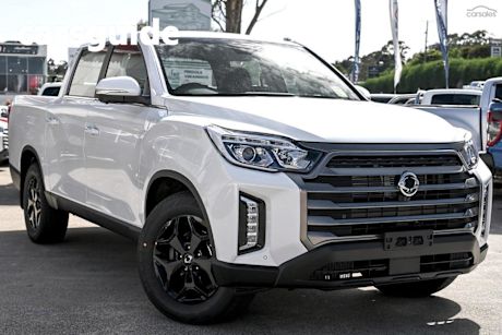 White 2024 KGM Ssangyong Musso XLV Crew Cab Pickup Ultimate