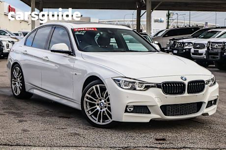 White 2018 BMW 320I Sedan M Sport