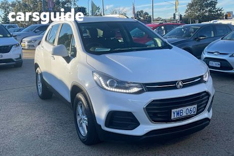 White 2017 Holden Trax Wagon LS